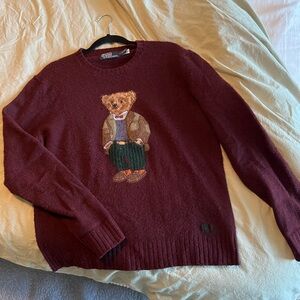 Ralph Lauren Polo Bear Wool Cashmere Sweater